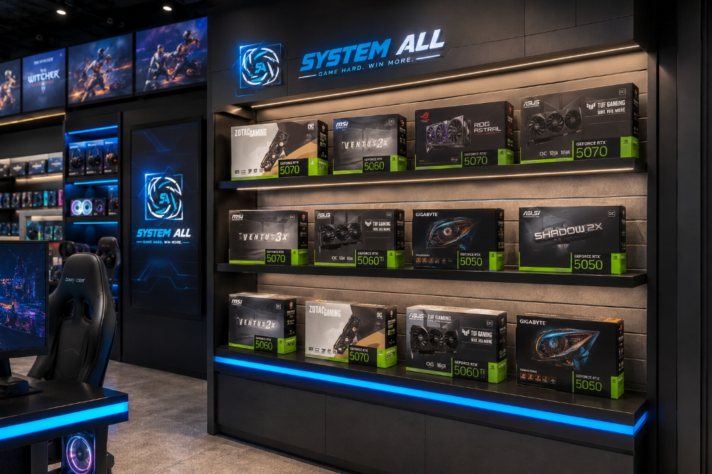 Interior Tienda AC Data System